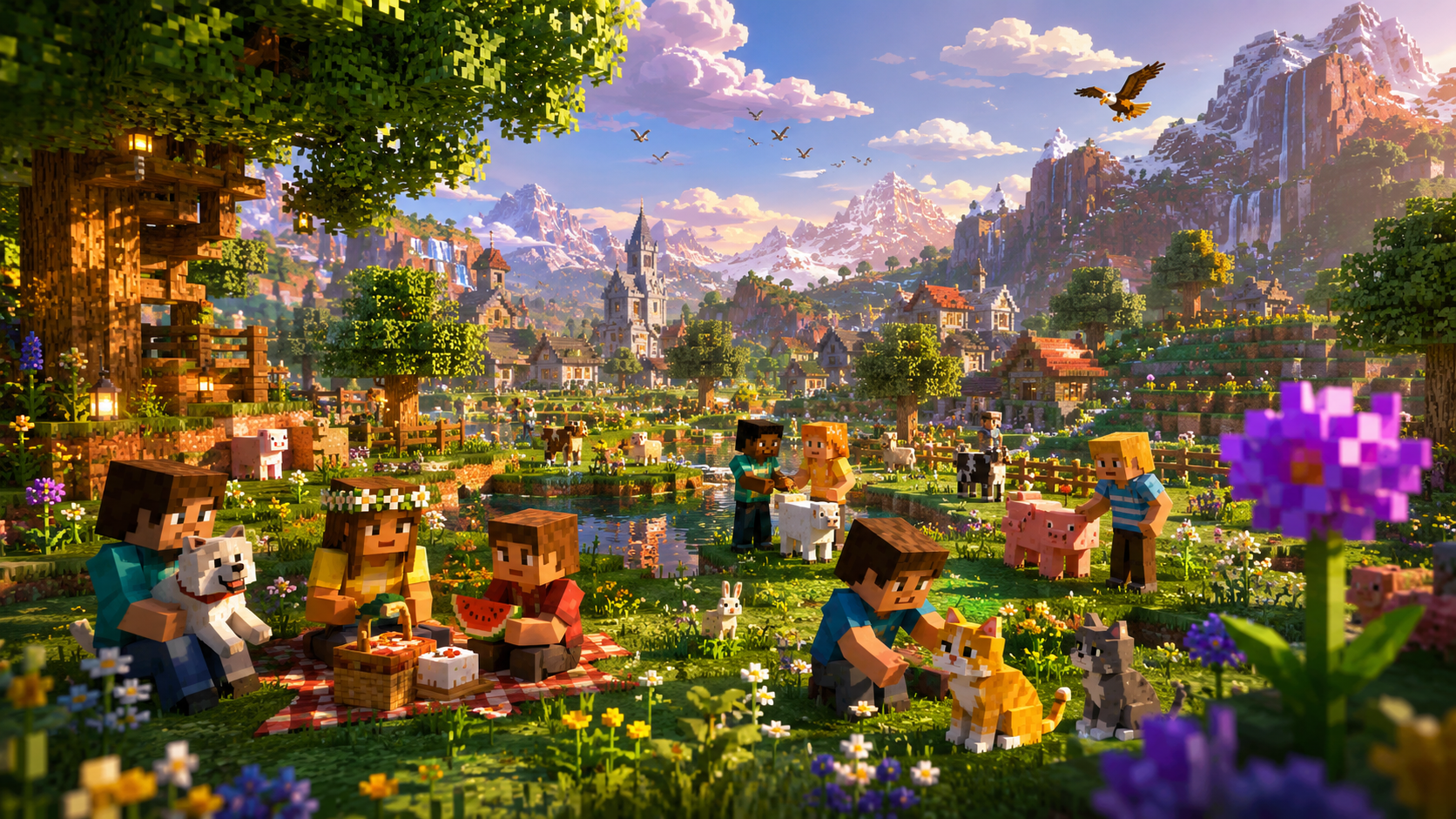 Pummelchen Server Minecraft landscape